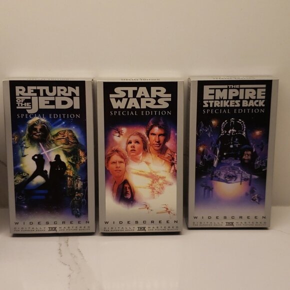 LUCASFILM Widescreen Special  Edition Star Wars Empire Strikes Back Return - Picture 2 of 7